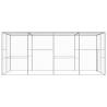 Galvanised Steel Cat Cage 6x3x2.5 m | Secure & Comfy