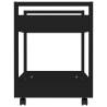 Desk Trolley Black 60x45x60 cm - Organize Your Space