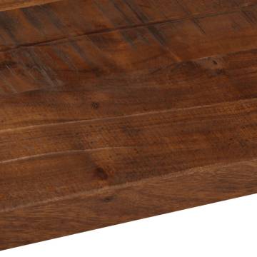 Rectangular Solid Wood Table Top - 100x20x2.5 cm