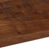 Rectangular Solid Wood Table Top - 100x20x2.5 cm