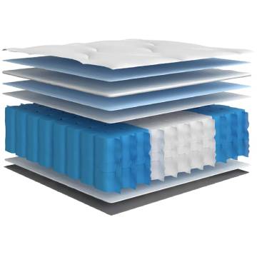 Pocket Spring Mattress Medium 100x220 cm - Comfort & Support