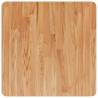 Light Brown Square Table Top - Solid Oak 60x60x4cm | Hipomarket