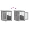 Dog Crate Furniture Concrete Grey - Stylish & Functional Design