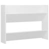 Wall Shoe Cabinet White - Space-Saving Design | HipoMarket UK