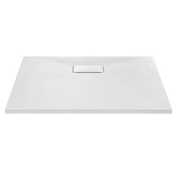 White Shower Base Tray SMC 90x80 cm - Modern & Durable