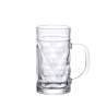 Beer Mugs with Handle Glass Set - 6 pcs - 500 ml | Hipo Market