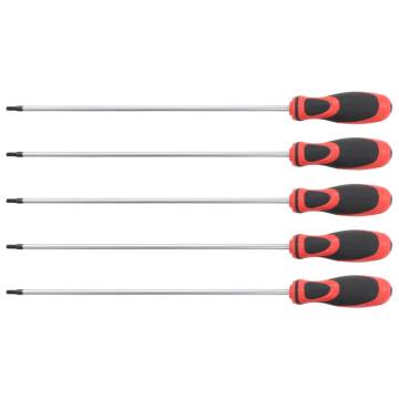 5 Piece Torx Screwdriver Set - Durable & Impact-Resistant