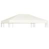 Gazebo Top Cover 310 g/m² 4x3 m Cream White Colour white Quantity in Package 1 