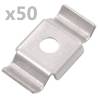 Butterfly Fence Clips - 50 pcs Stainless Steel | HipoMarket