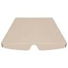 Replacement Canopy for Garden Swing - Beige 150x105cm