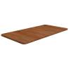 Bathroom Countertop Dark Brown 80x40x1.5cm Treated Solid Wood Colour dark brown Size 80 x 40 x 1.5 cm 