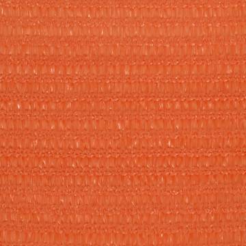 Sunshade Sail 3.5x4.5m Orange HDPE - Protect from Sun