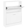 Shoe Cabinet High Gloss White - Stylish Storage Solution