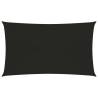 Sunshade Sail 160 g/m² Black 2.5x5 m HDPE Colour black Size 2.5 x 5 m Quantity in Package 1 