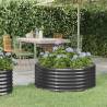 Garden Raised Bed Powder-coated Steel 100x100x36 cm Anthracite Colour anthracite Size 100 x 100 x 36 cm Quantity in Package 1 