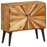 Sideboard Solid Mango Wood 85x30x75 cm Size 85 x 30 x 75 cm Quantity in Package 1 