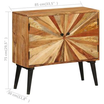 Solid Mango Wood Sideboard - Timeless Storage Solution