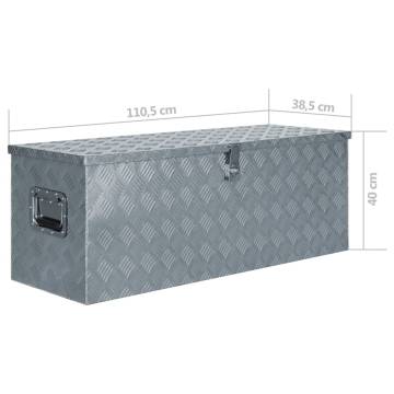 Aluminium Box 110.5x38.5x40 cm - Lightweight & Durable Storage