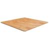 Square Table Top Light Brown 90x90x1.5cm Treated Solid Wood Oak Colour light brown Size 90 x 90 x 1.5 cm Quantity in Package 1 