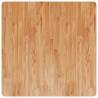 Square Light Brown Solid Oak Table Top - 90x90cm