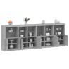 Sideboard with LED Lights Concrete Grey 283x37x100 cm Colour concrete grey Quantity in Package 1 