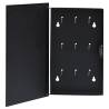 Key Box with Magnetic Board Black 30x20x5.5 cm Colour black Size 30 x 20 x 4 cm Quantity in Package 1 