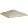 Beige 3x3m Gazebo Cover Canopy Replacement - 310 g/m²