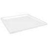 Shower Base Tray with Dots White 80x80 cm - Modern & Durable