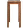 Bar Table Solid Wood Acacia Honey Finish - 110x55x106 cm