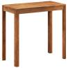 Bar Table Solid Wood Acacia Honey Finish - 110x55x106 cm