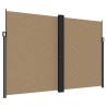 Retractable Side Awning Taupe 220x1000 cm - Privacy & Style