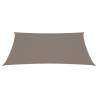 Sunshade Sail Oxford Fabric 5x7m Taupe - Outdoor Protection