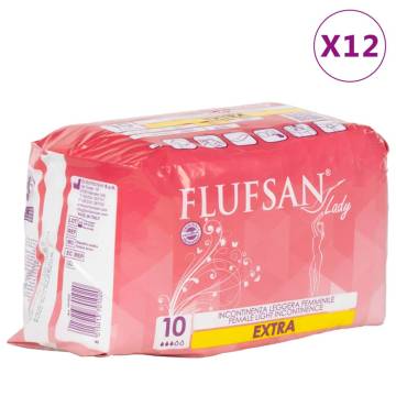 Flufsan Incontinence Pads for Women - 120 pcs | Hipomarket