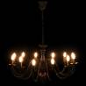 Chandelier Antique Black - 12 x E14 Bulbs | Hipomarket