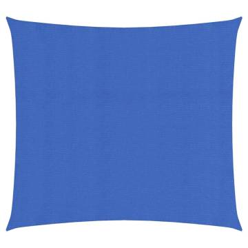 Sunshade Sail 3x3m Blue HDPE - UV & Water Resistant