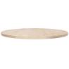 Solid Wood Pine Table Top Ø80x2.5 cm | Durable Dining & Coffee Table