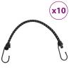 Bungee Cords with Reflective Strips and Hooks 10 pcs 46 cm Size 46 cm Quantity in Package 10 