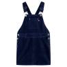 Kids' Overall Dress Corduroy Navy 104 Colour navy Size 104 (3-4y) 