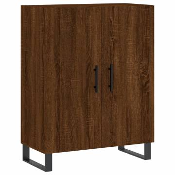 Stylish Highboard Brown Oak 69.5x34x180 cm - Durable & Elegant