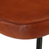 Stylish Dark Brown Bar Stools - Set of 2 | HipoMarket