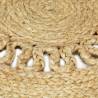 Handmade Braided Jute Rug - 90 cm Natural Touch