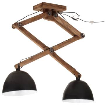 Ceiling Lamp 25 W Black | Industrial Style E27 Fixture