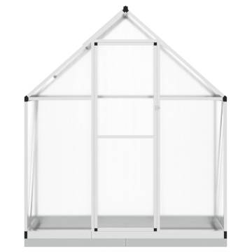 Greenhouse with Base Frame - Aluminium 169x58x202 cm