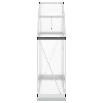 Greenhouse with Base Frame - Aluminium 169x58x202 cm