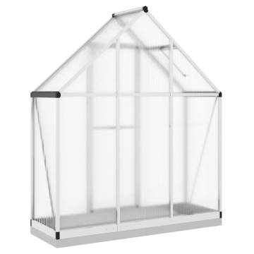 Greenhouse with Base Frame - Aluminium 169x58x202 cm