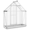 Greenhouse with Base Frame - Aluminium 169x58x202 cm