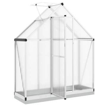 Greenhouse with Base Frame - Aluminium 169x58x202 cm