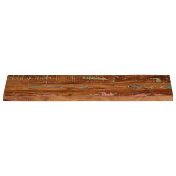 Rectangular Solid Wood Table Top 90x20x3.8 cm | Hipo Market