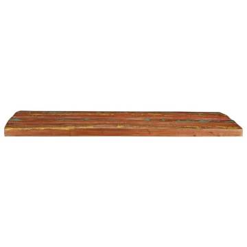 Rectangular Solid Wood Table Top 90x80 cm - Reclaimed Wood