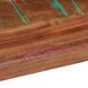 Rectangular Solid Wood Table Top 90x80 cm - Reclaimed Wood